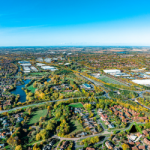 Apex Planning Consultants Drone Image of Milton Keynes for New Towns Blog October 2025